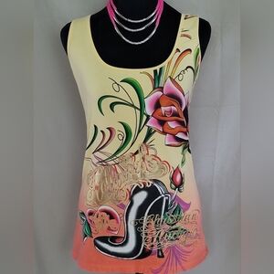 Floral Graphic Tank Top